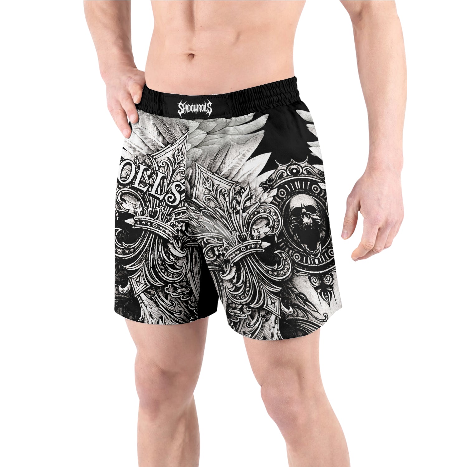 Mythic Beast Dominion Grappling Shorts - front view lifestyle
