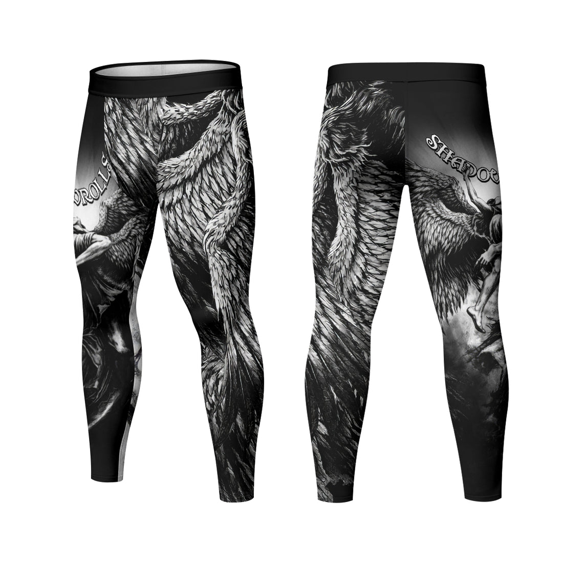 Shadowrolls Dark Angel Men's Leggings - lifestyle view