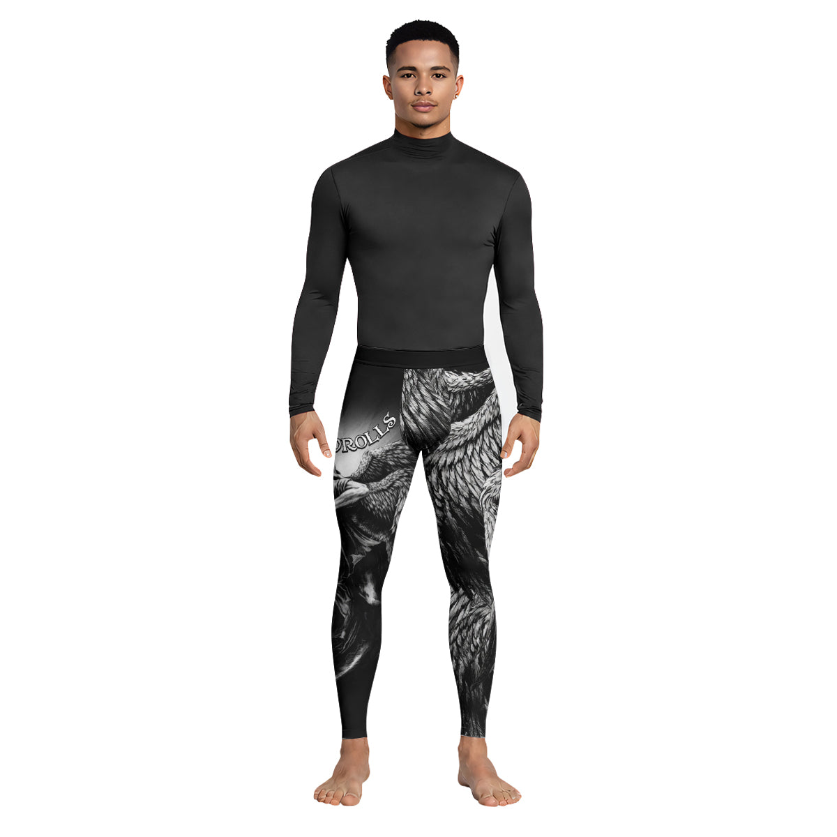 Shadowrolls Dark Angel Men's Leggings - lifestyle view