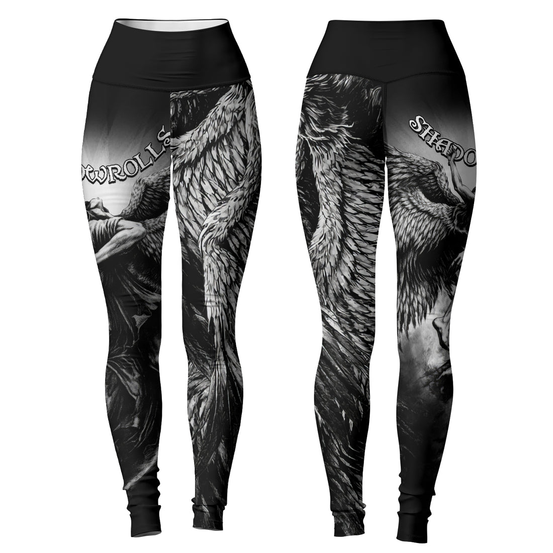 Shadowrolls Dark Angel Women's Leggings - lifestyle view