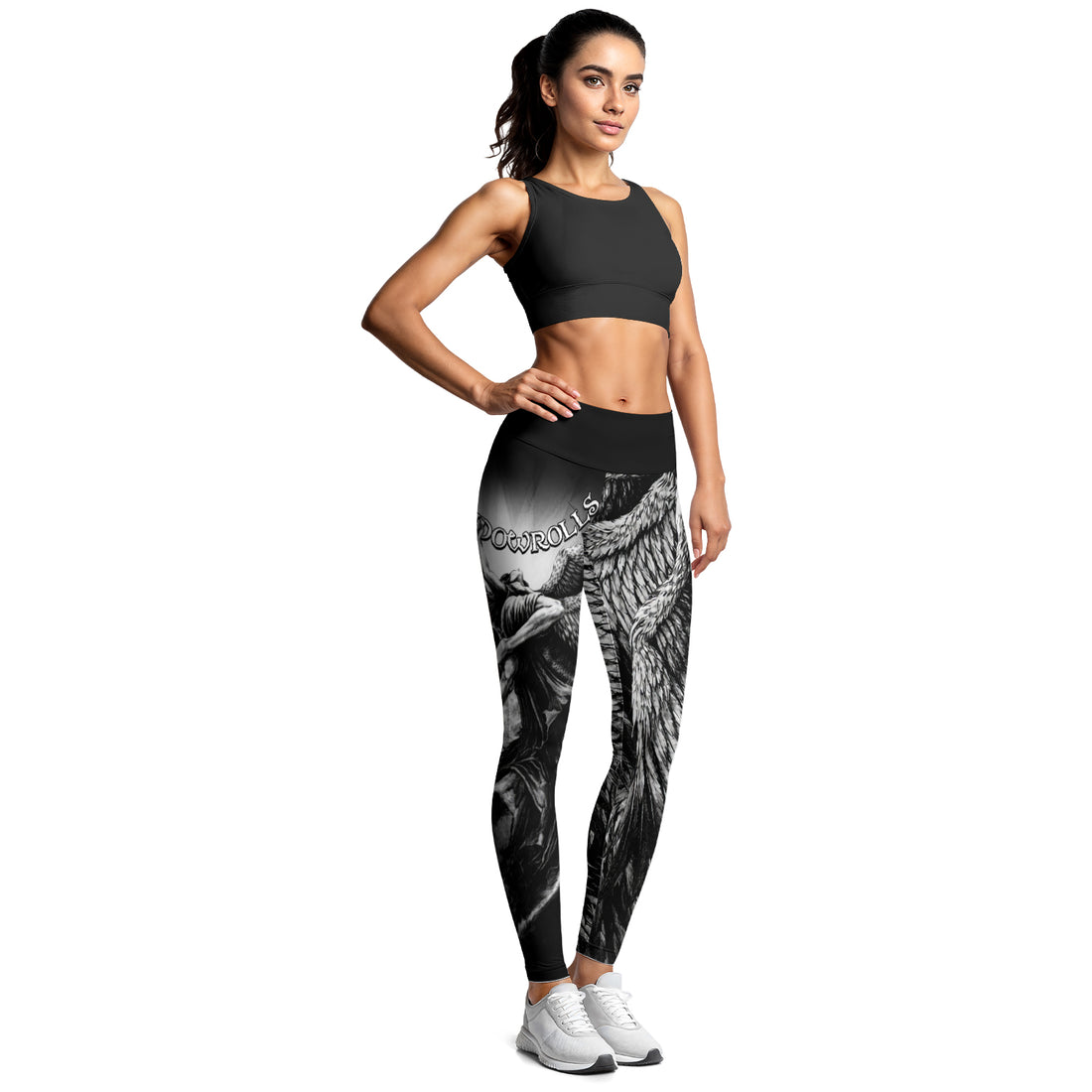 Shadowrolls Dark Angel Women's Leggings - lifestyle view