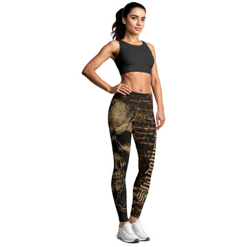 Shadowrolls Skull Chain Women's Leggings - lifestyle view