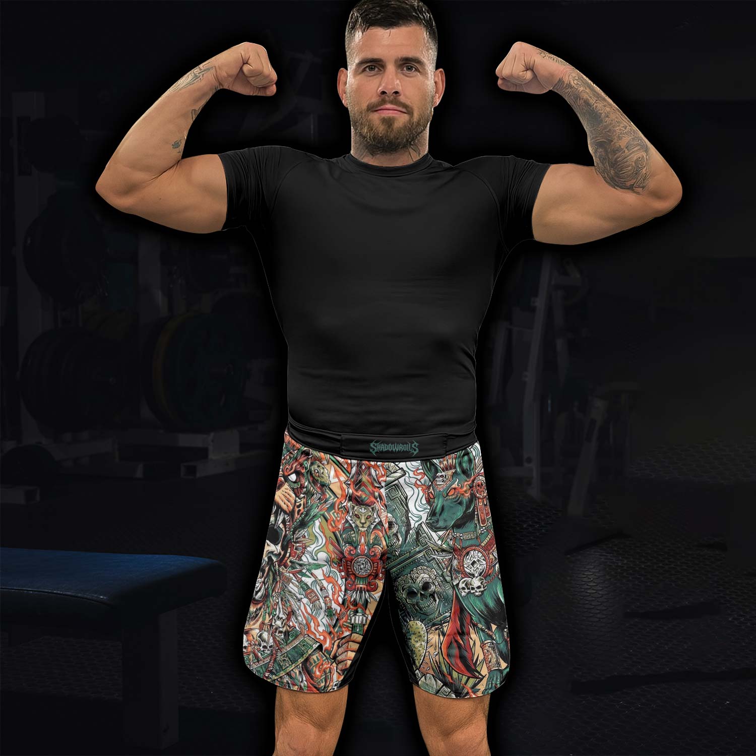 Jaguar Heir Fight Shorts – lifestyle view