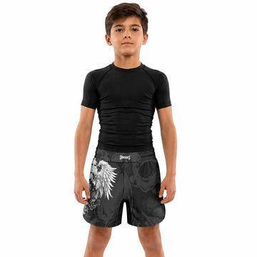 Rebirth of the Fallen Kids Grappling Shorts - lifestyle