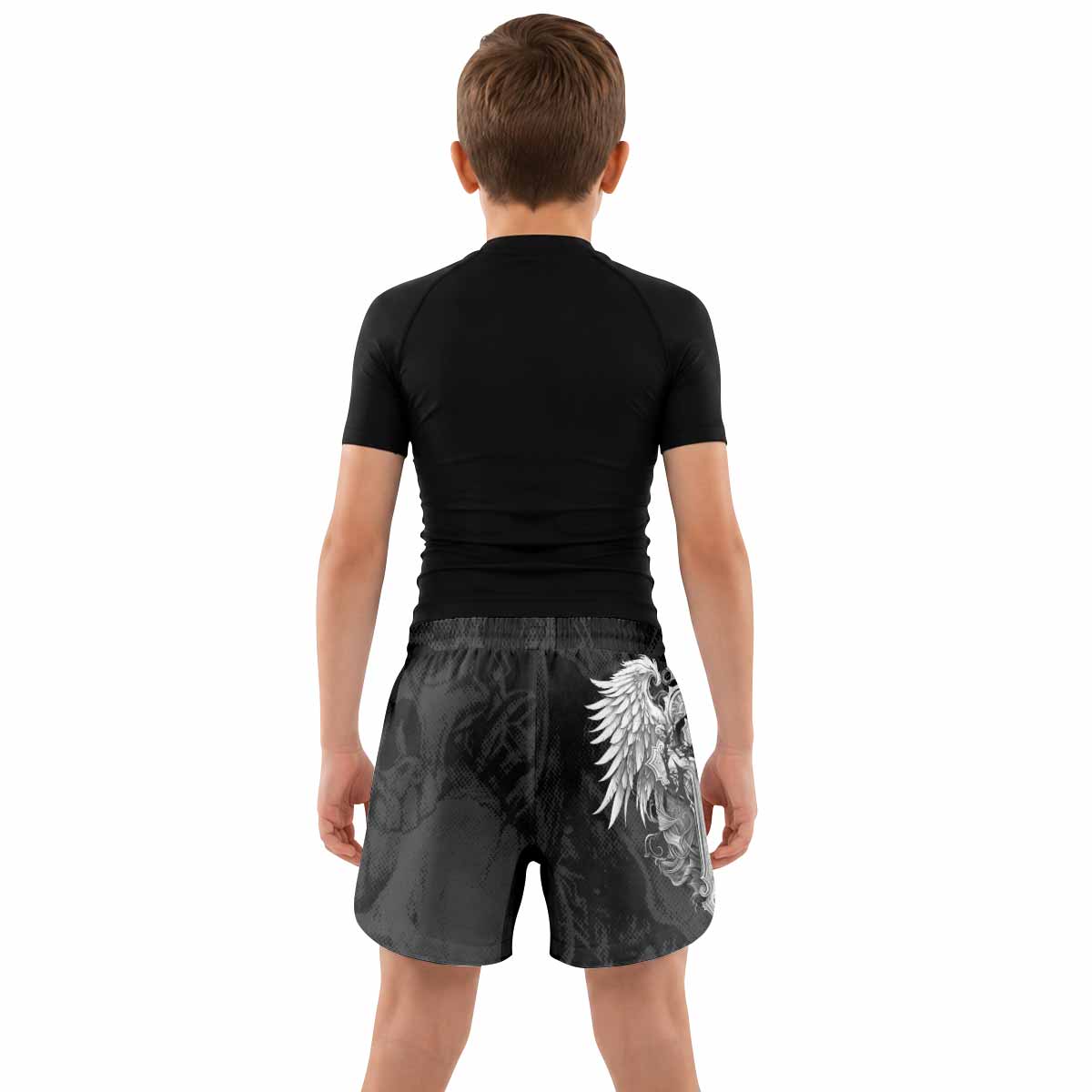 Rebirth of the Fallen Kids Grappling Shorts - lifestyle