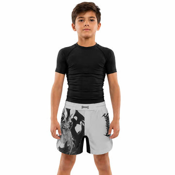 The Forsaken Beast Kids Grappling Shorts - lifestyle
