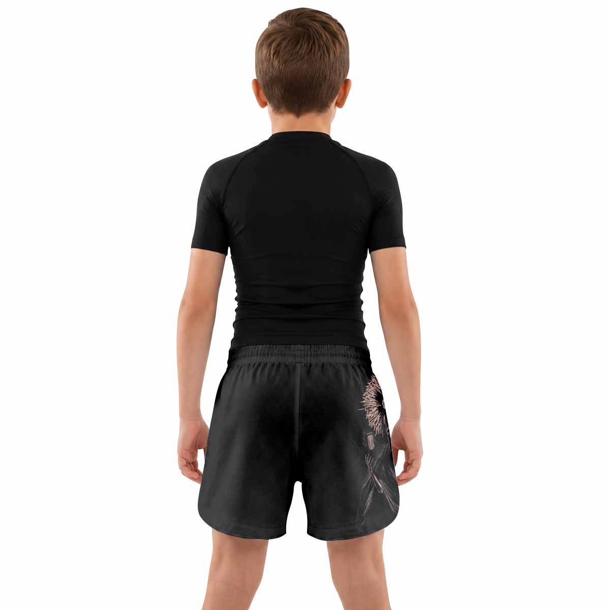 Dark Anointed Kids Grappling Shorts - lifestyle