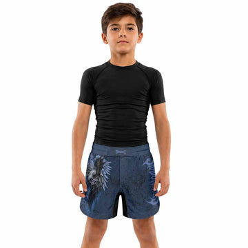 Duality of Souls Kids Grappling Shorts - lifestyle