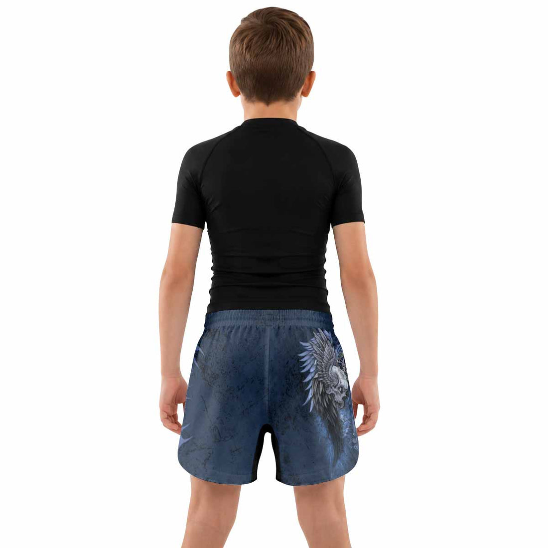 Duality of Souls Kids Grappling Shorts - lifestyle
