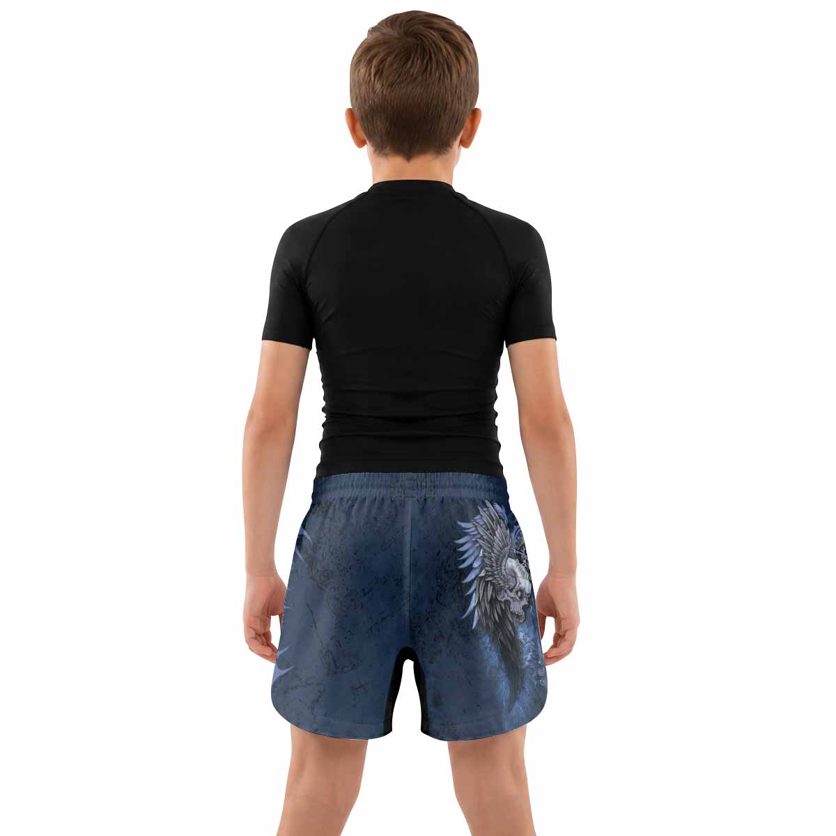 Duality of Souls Kids Grappling Shorts - lifestyle