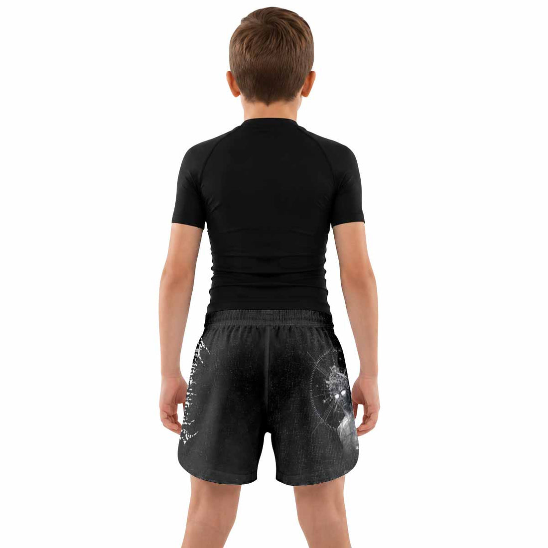 The Monster of Perseus Kids Grappling Shorts - lifestyle