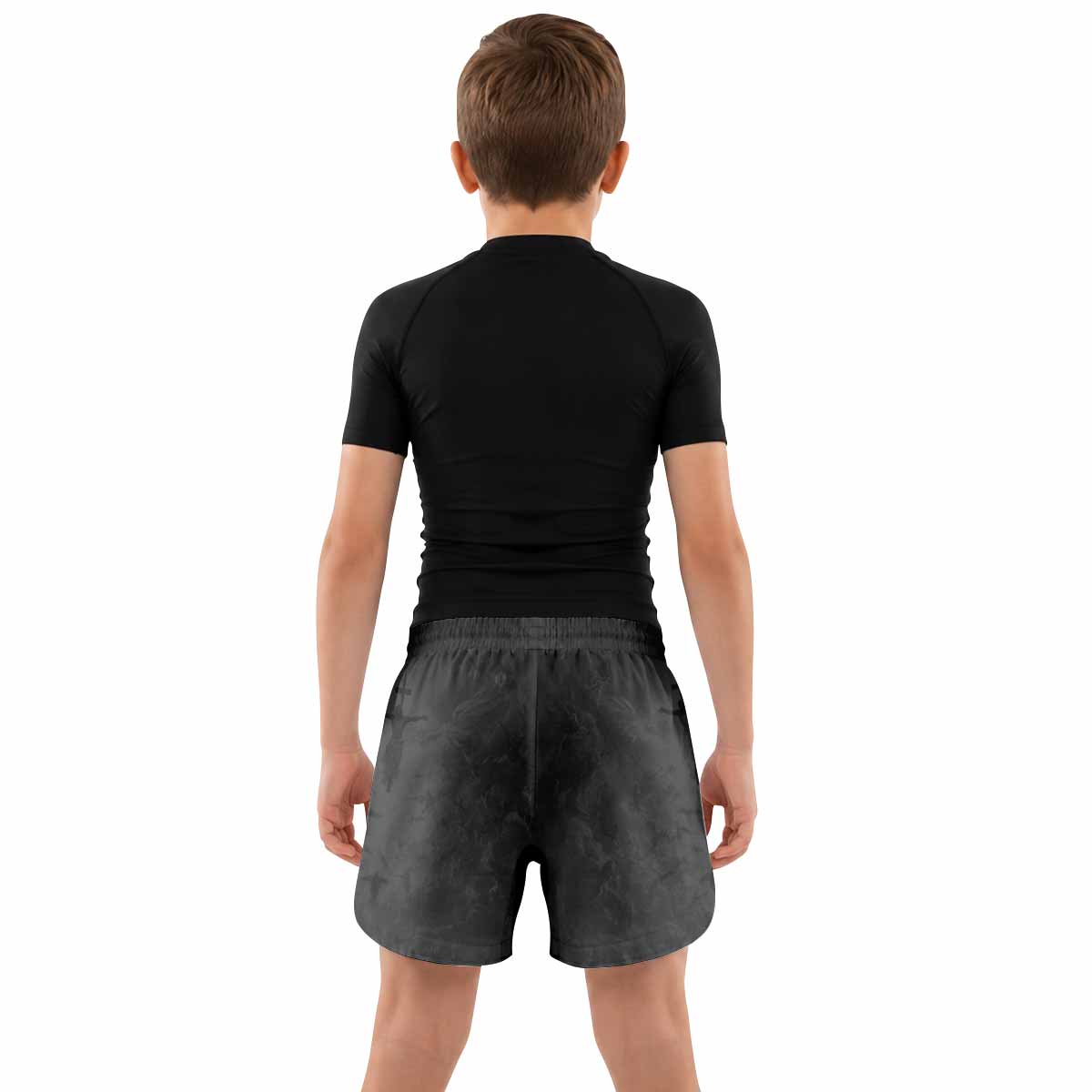 Isaiah 41:10 Fear Not Kids Grappling Shorts - lifestyle