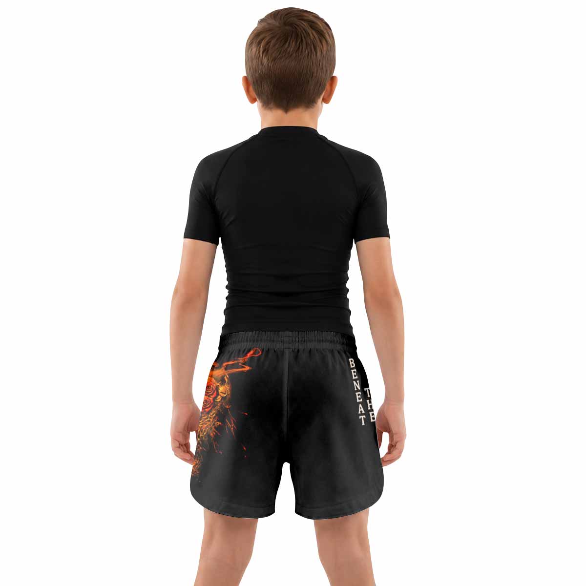 Beneath the Remains Sepultura Kids Grappling Shorts - lifestyle
