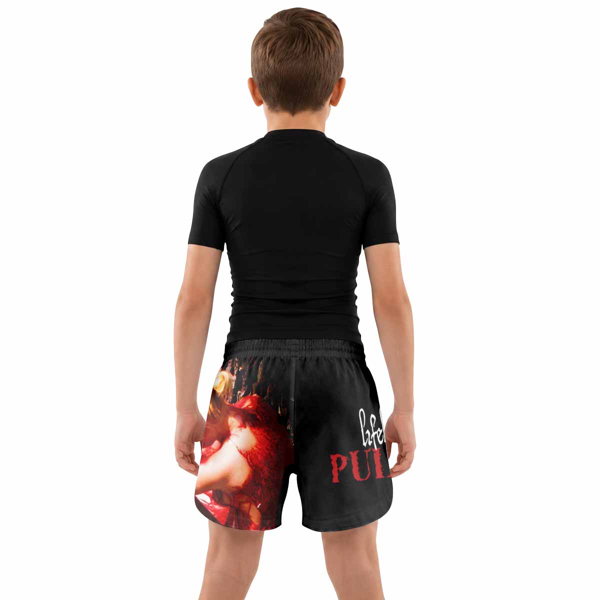 Lifelover Pulver Kids Grappling Shorts - lifestyle