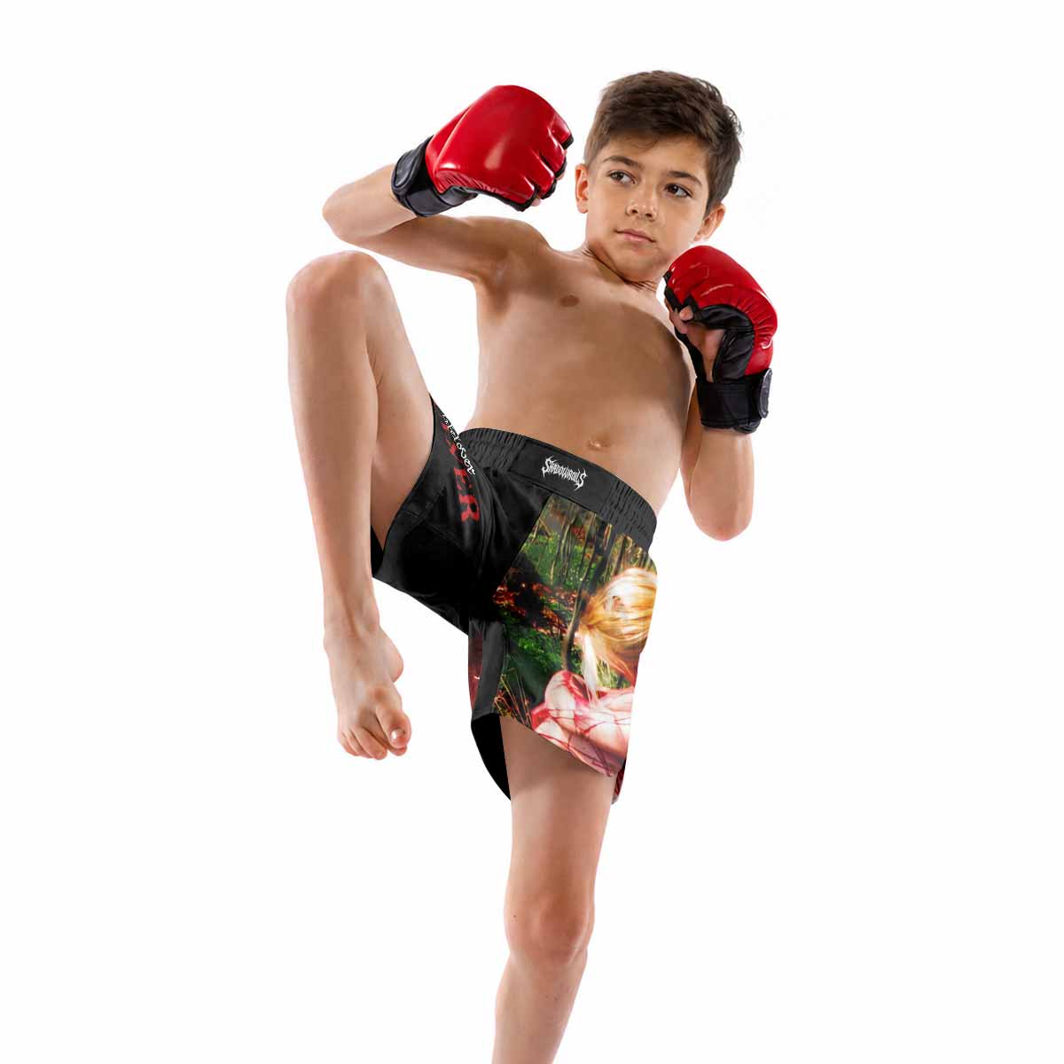 Lifelover Pulver Kids Grappling Shorts - lifestyle
