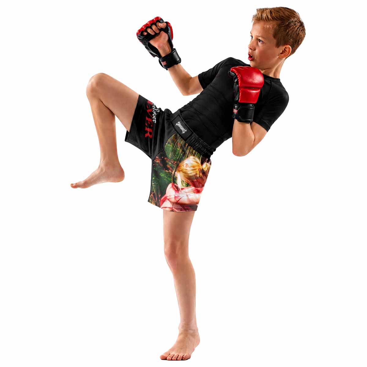 Lifelover Pulver Kids Grappling Shorts - lifestyle