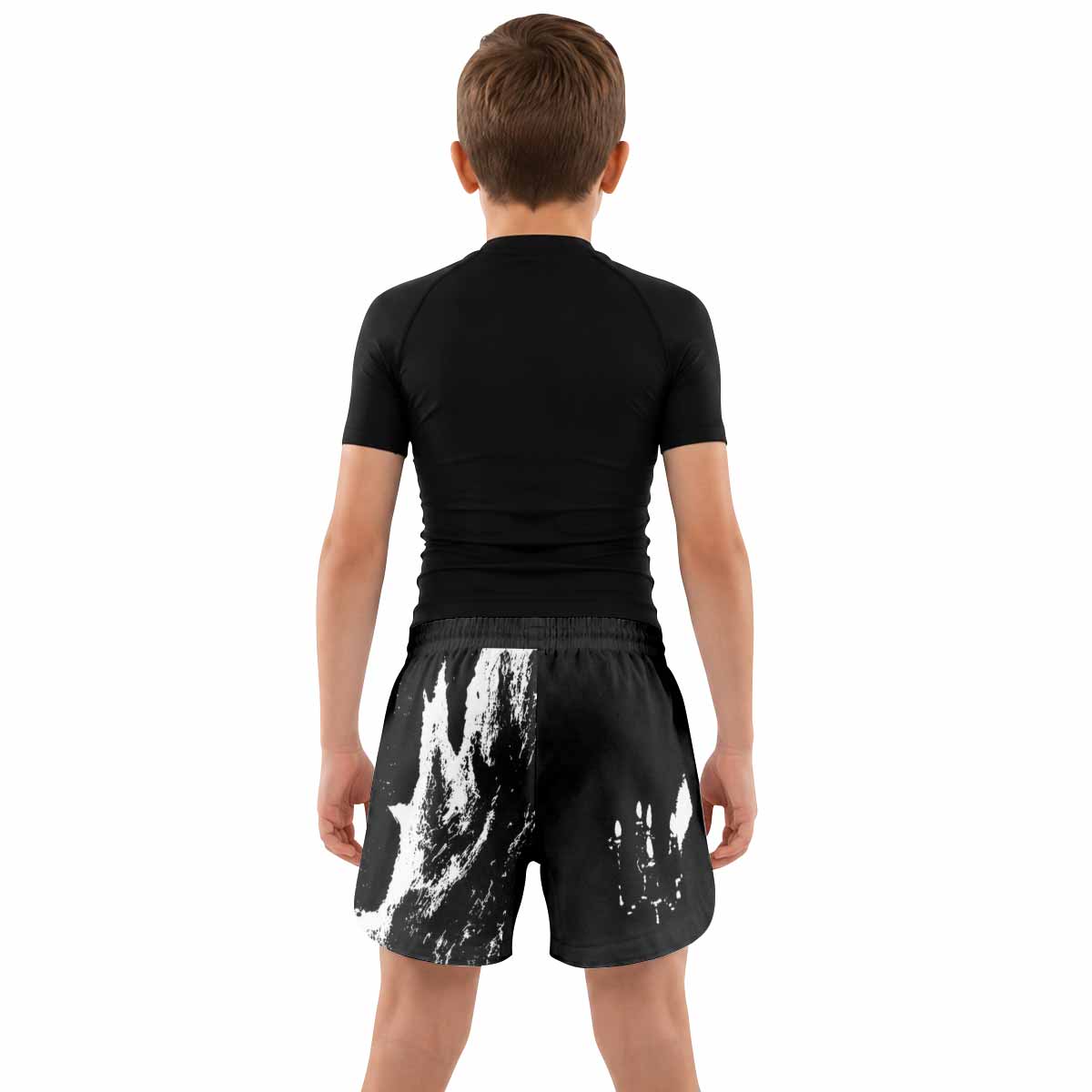 Darkthrone Transilvanian Hunger Kids Grappling Shorts - lifestyle