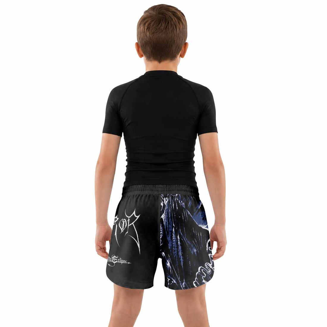 Emperor In the Nightside Eclipse Kids Grappling Shorts - lifestyle