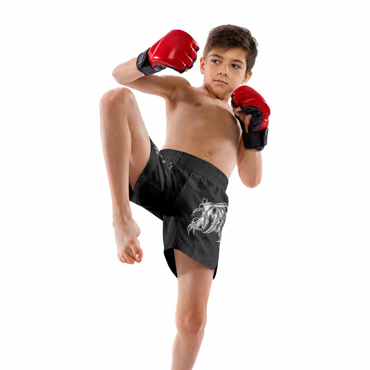 Immortal Pure Holocaust Kids Grappling Shorts - lifestyle
