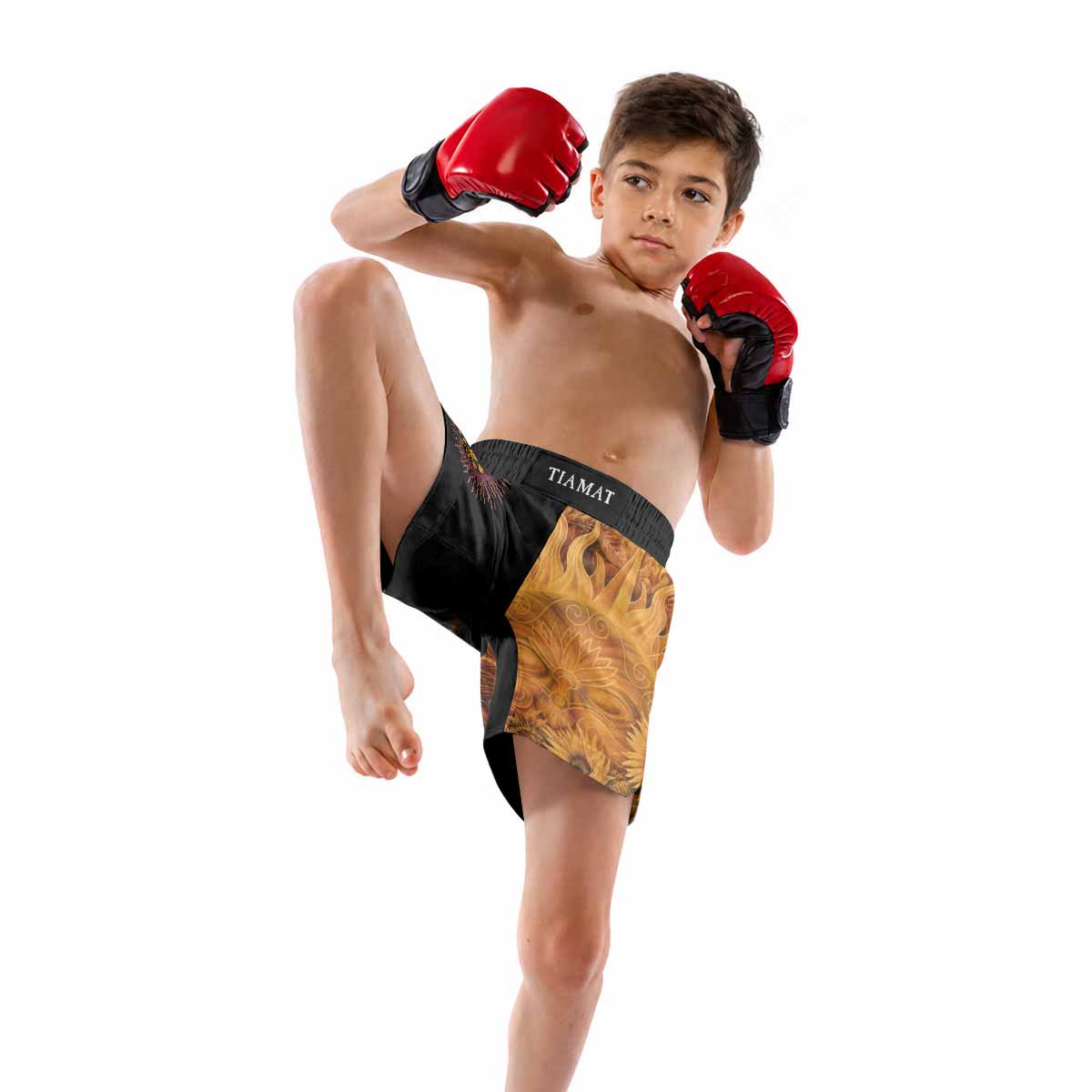 Tiamat Spiritual Sun Kids Grappling Shorts - lifestyle