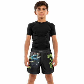 Obituary Slowly We Rot Kids Grappling Shorts - lifestyle