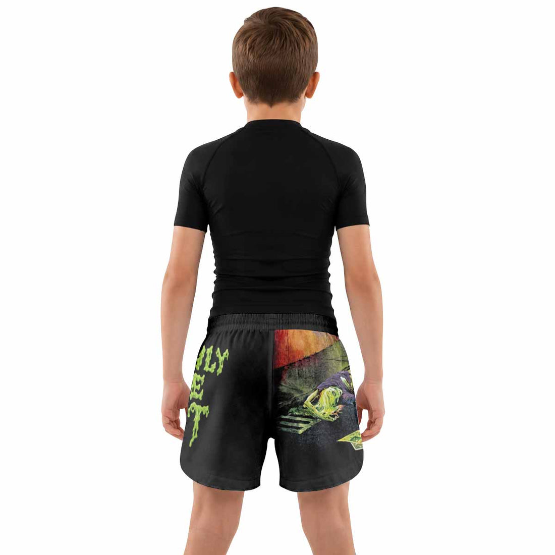 Obituary Slowly We Rot Kids Grappling Shorts - lifestyle