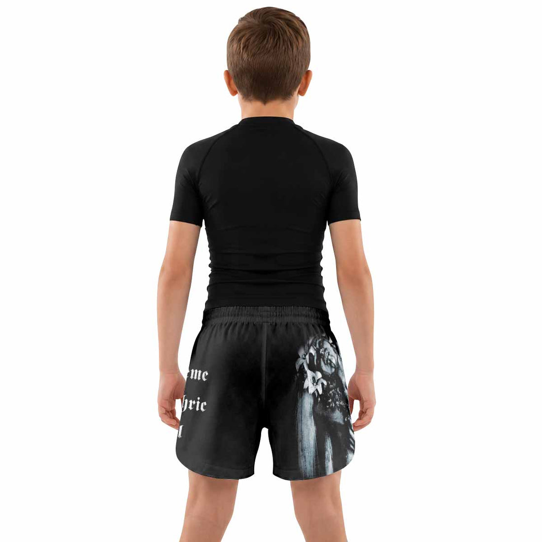 Cradle of Filth The Principle of Evil Made Flesh Kids Grappling Shorts - lifestyle