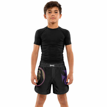 Electric Wizard Let Us Prey Kids Grappling Shorts - lifestyle