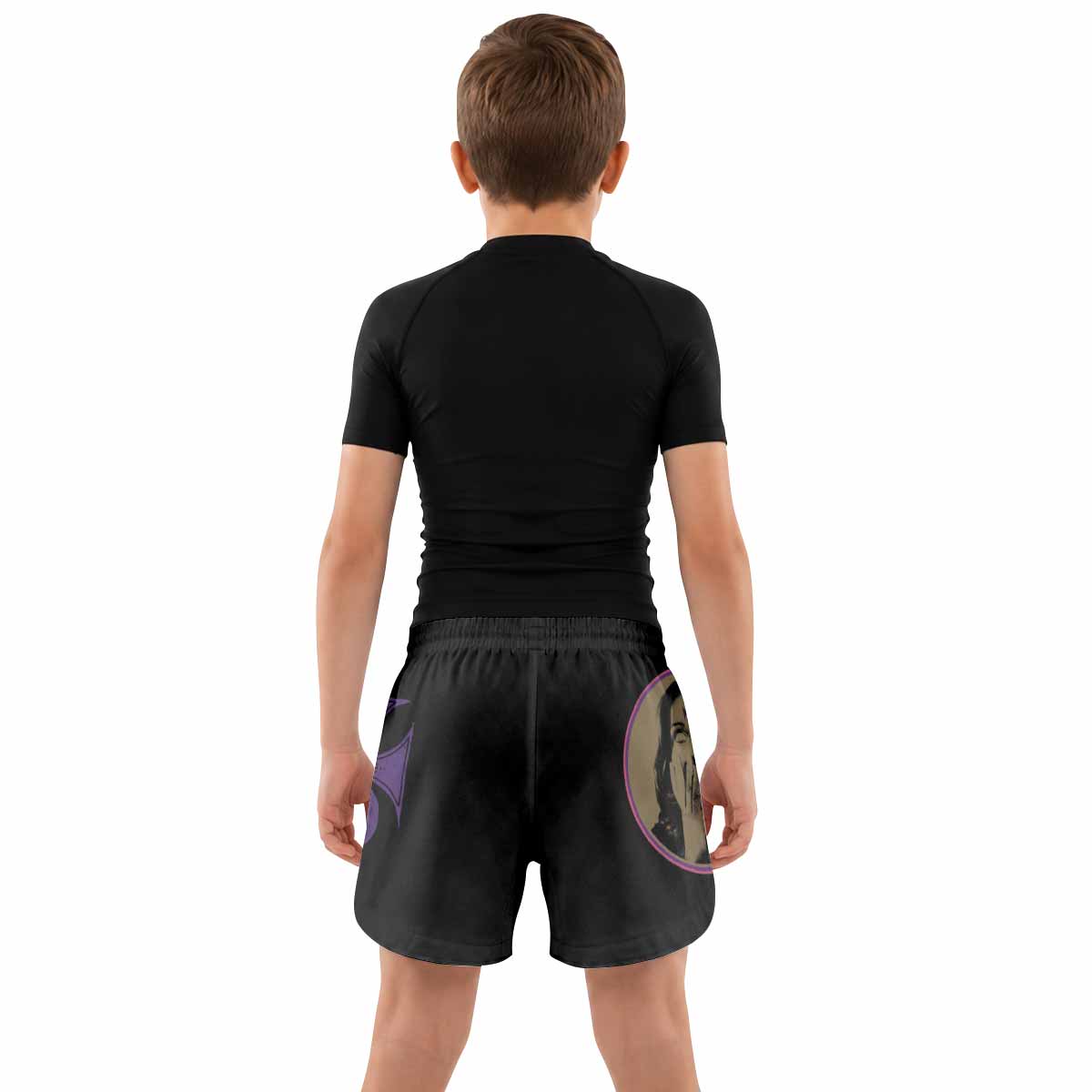 Electric Wizard Let Us Prey Kids Grappling Shorts - lifestyle