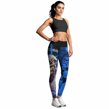Iron Maiden Powerslave Mummy Eddie Women's Leggings - lifestyle view