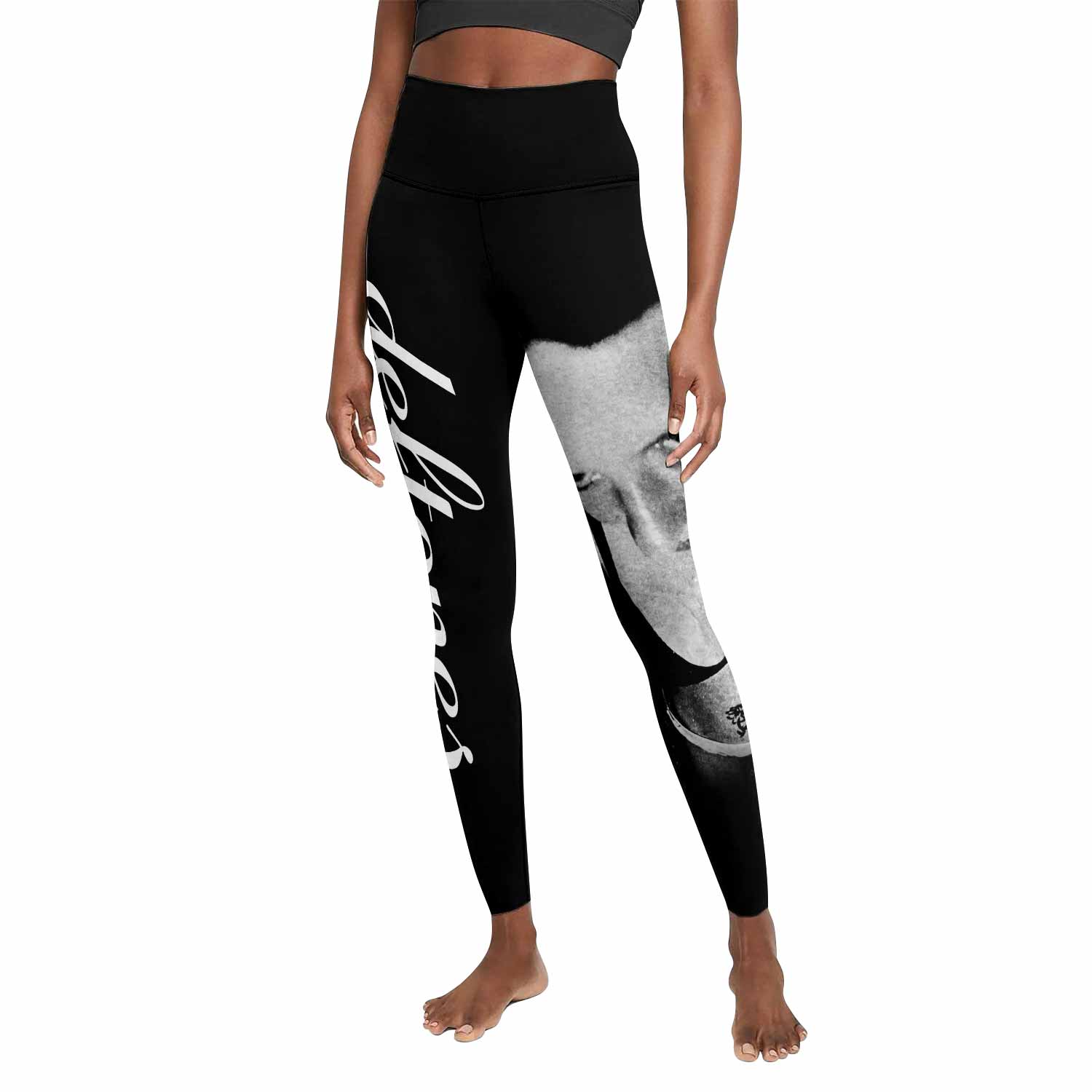 Deftones Around the Fur Women's Leggings - front view mockup