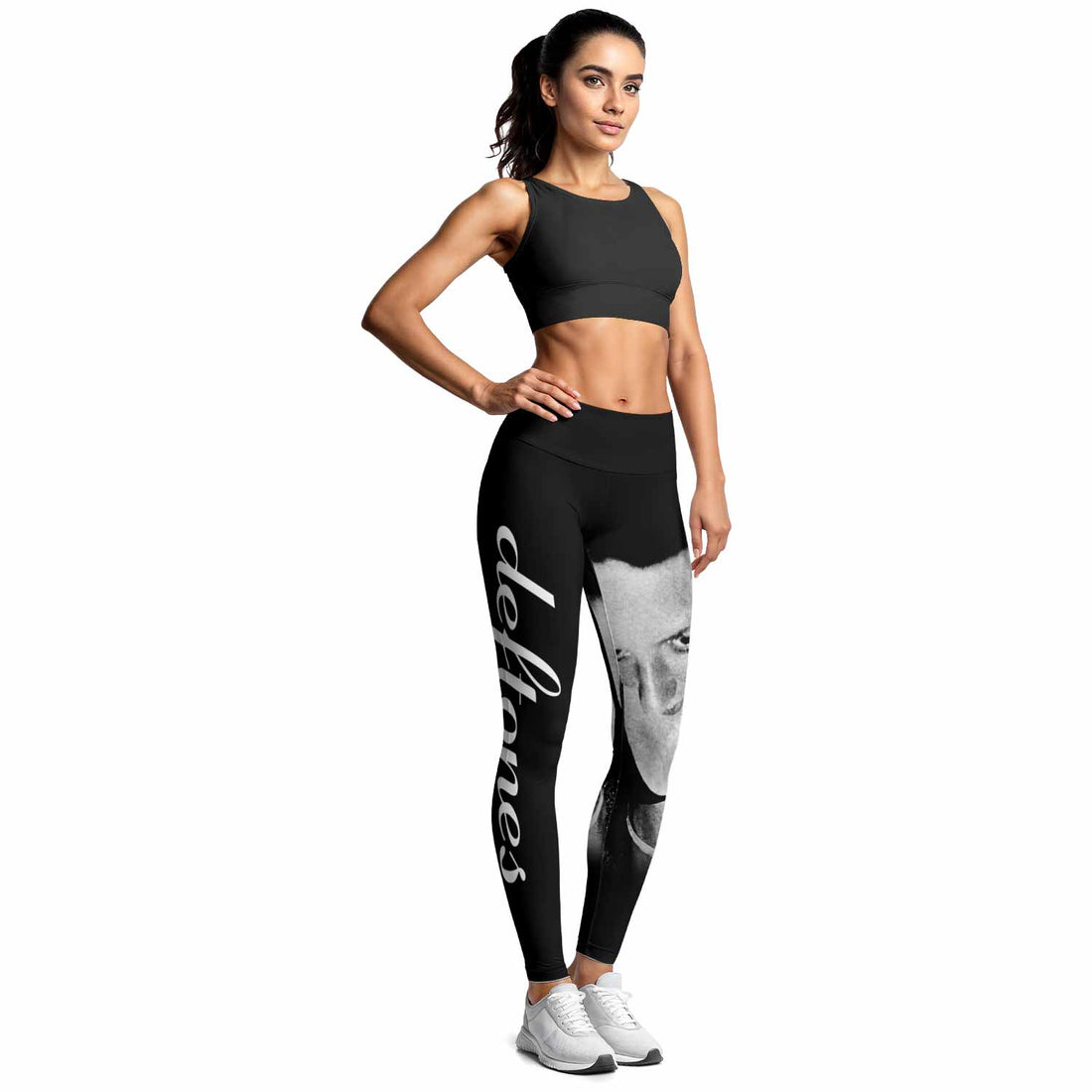 Deftones Around the Fur Women's Leggings - lifestyle view