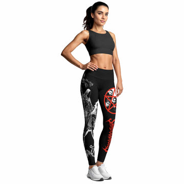 Deftones White Pony Grim Reaper Women's Leggings - lifestyle view