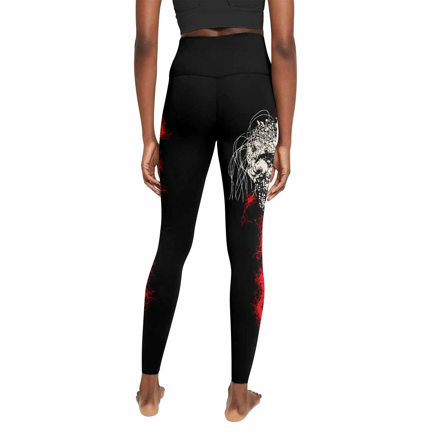 Carcass Symphonies of Sickness Women's Leggings - back view mockup