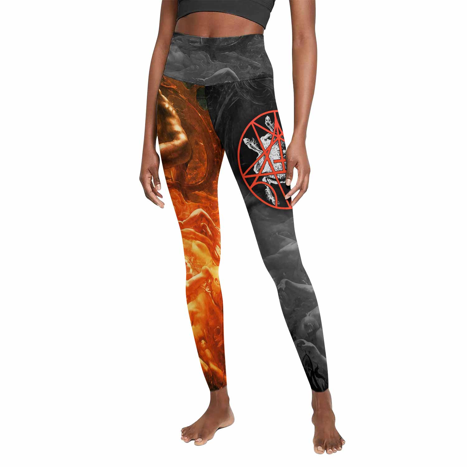Morbid Angel Altars of Madness Women's Leggings - front view mockup