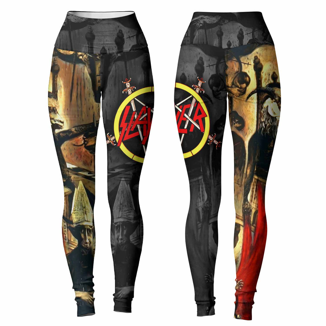 South of Heaven Slayer Women's Leggings - lifestyle view