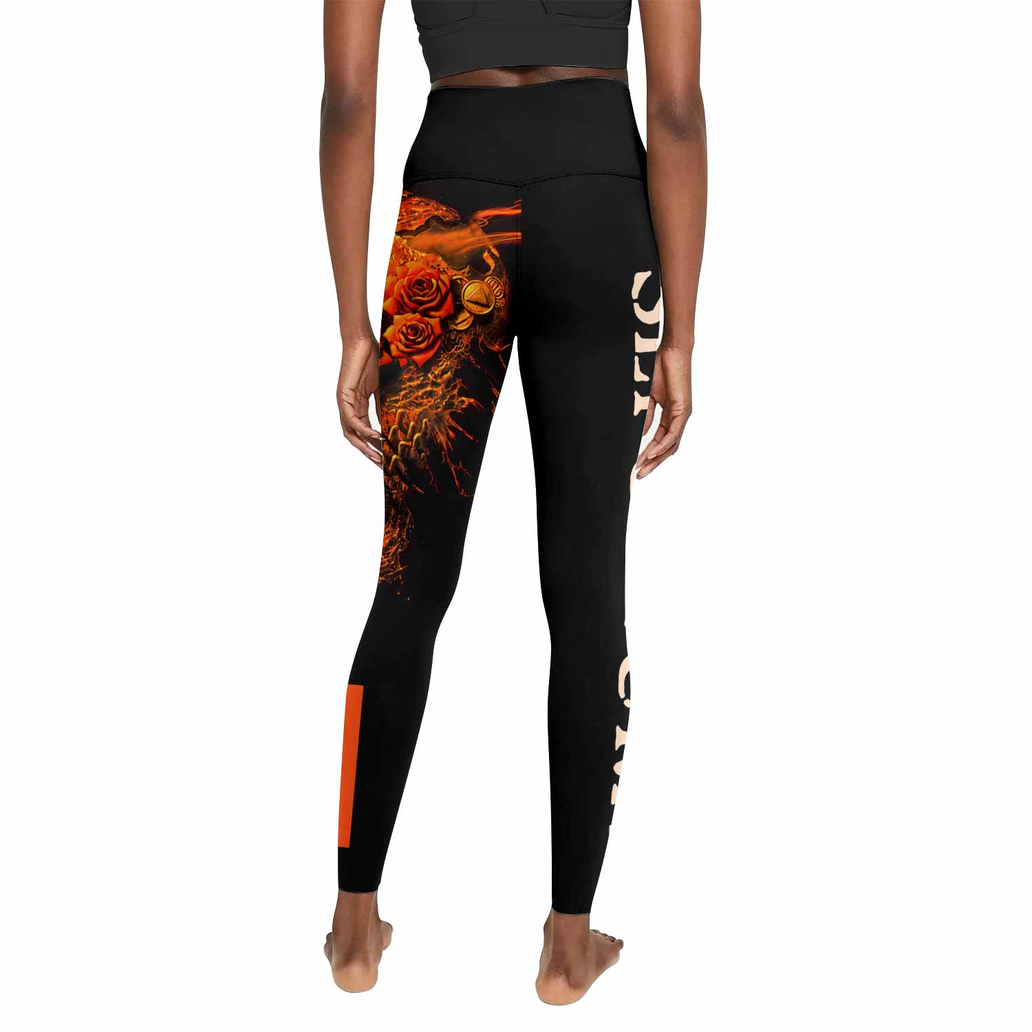 Beneath the Remains Sepultura Women's Leggings - back view mockup