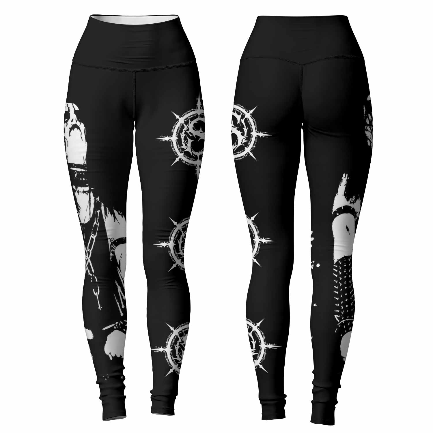 Carpathian Forest We're Going to Hell for This Women's Leggings - front and back view
