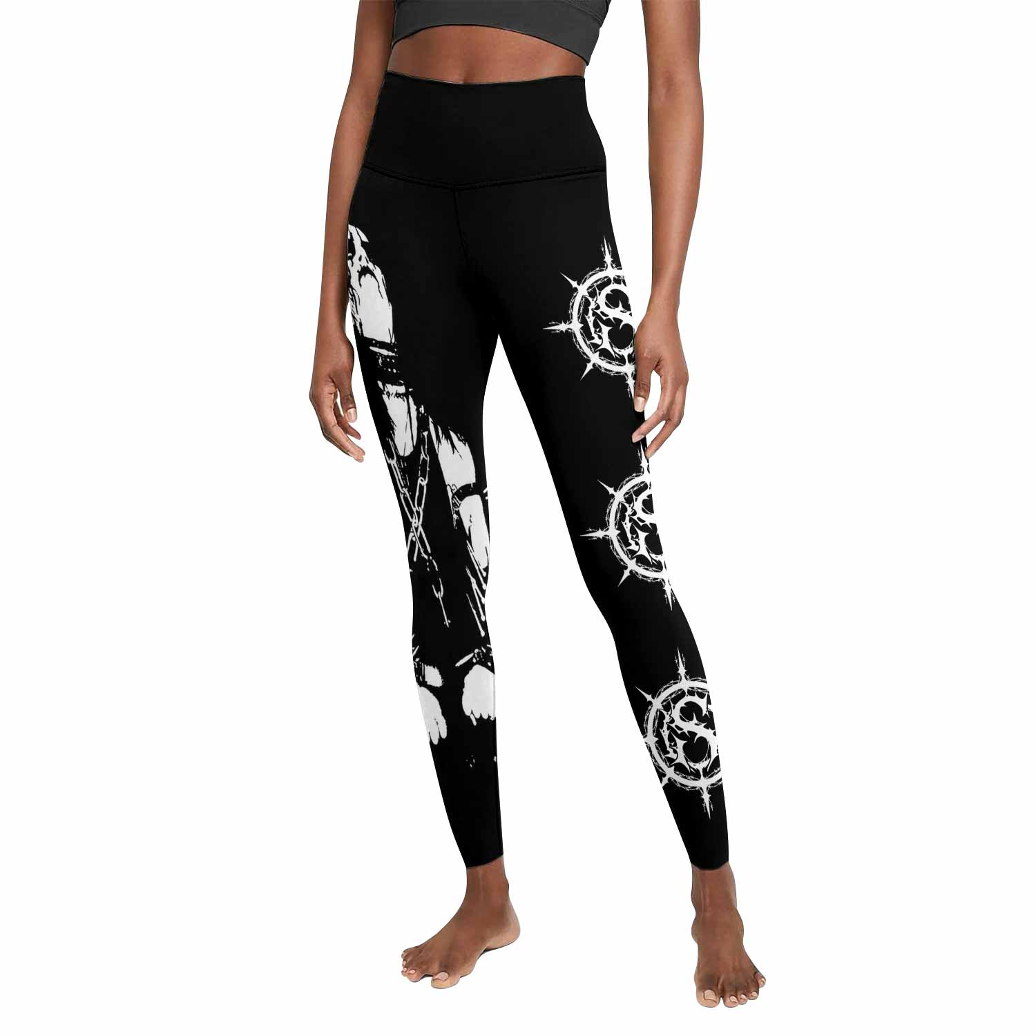 Carpathian Forest We're Going to Hell for This Women's Leggings - front view mockup