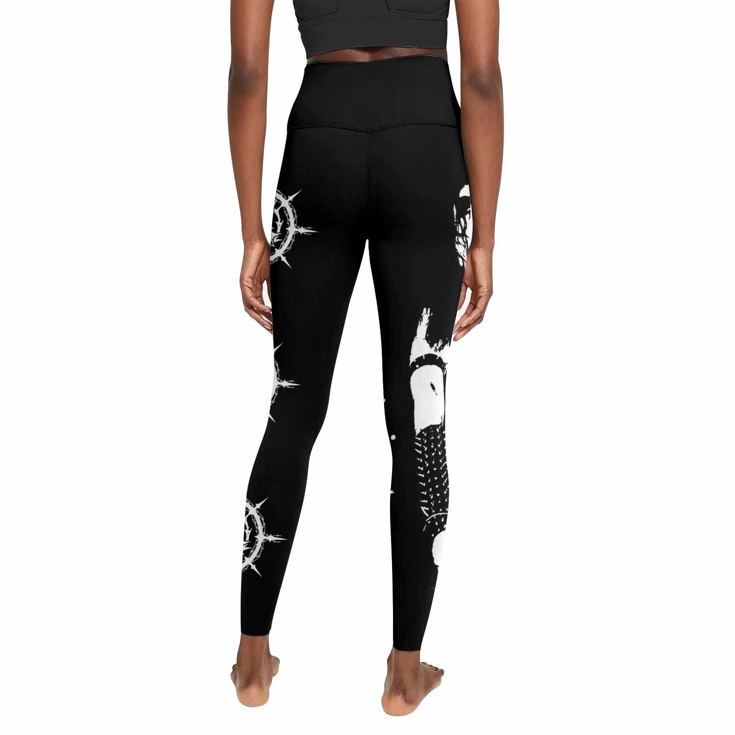 Carpathian Forest We're Going to Hell for This Women's Leggings - back view mockup