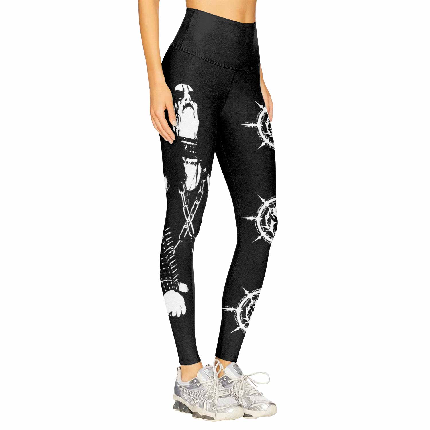 Carpathian Forest We're Going to Hell for This Women's Leggings - right side mockup