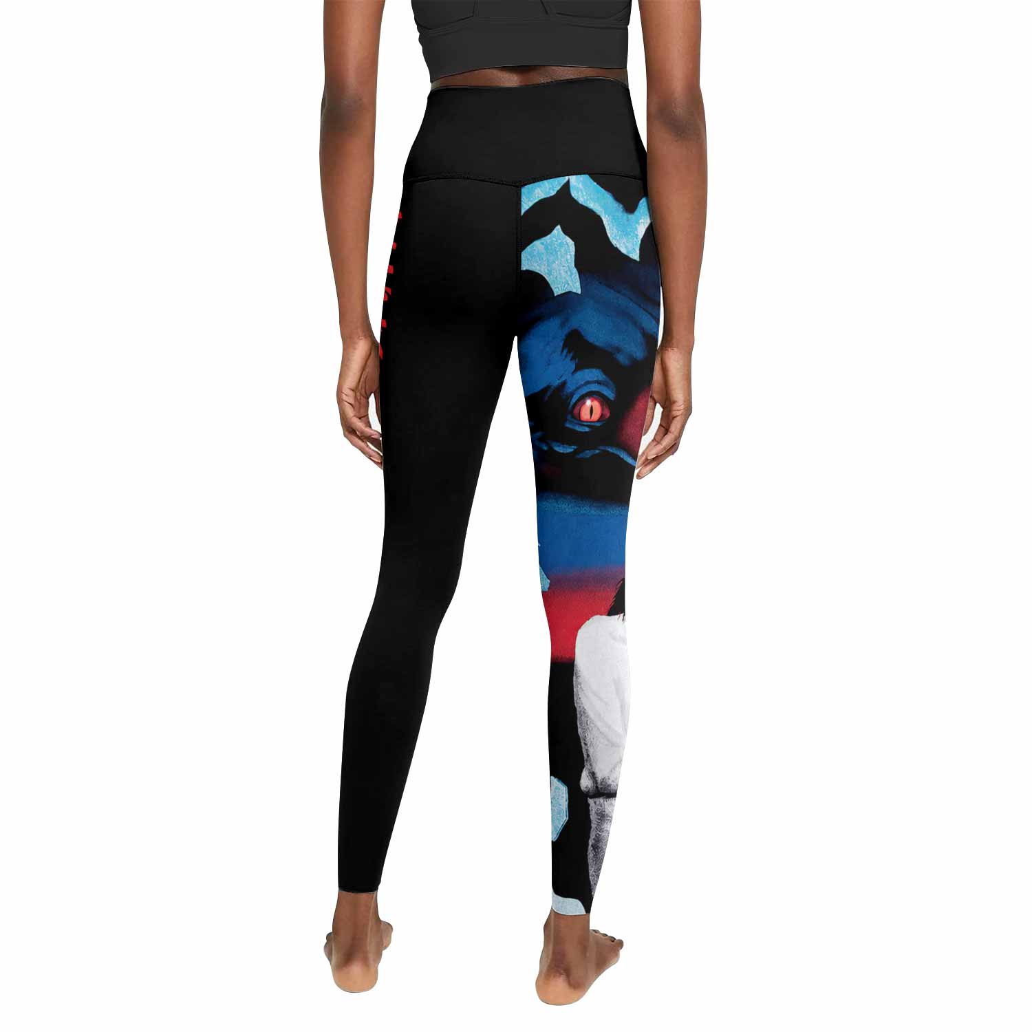 Sepultura Schizophrenia Women's Leggings - back view mockup