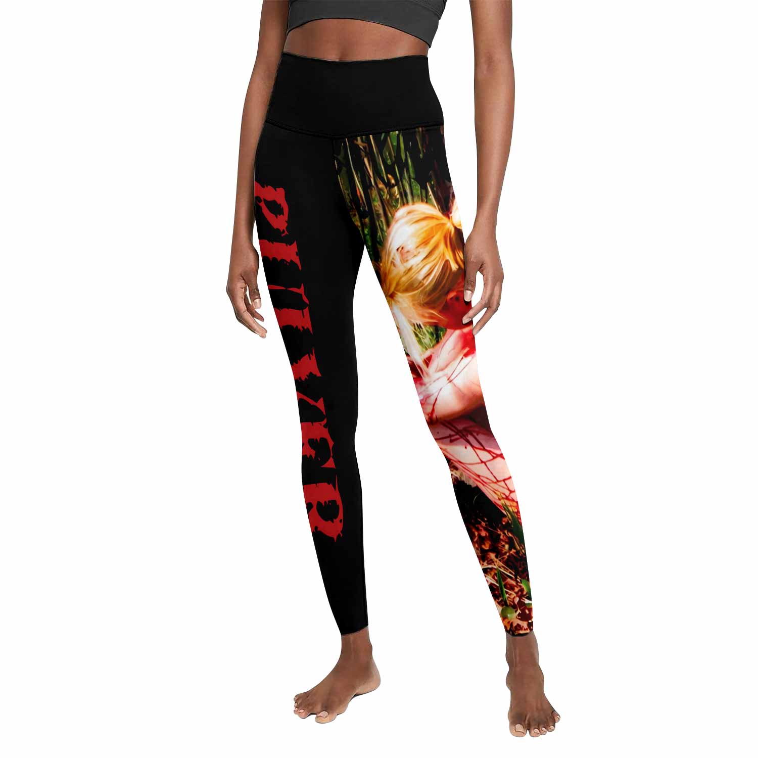 Lifelover Pulver Women's Leggings - front view mockup