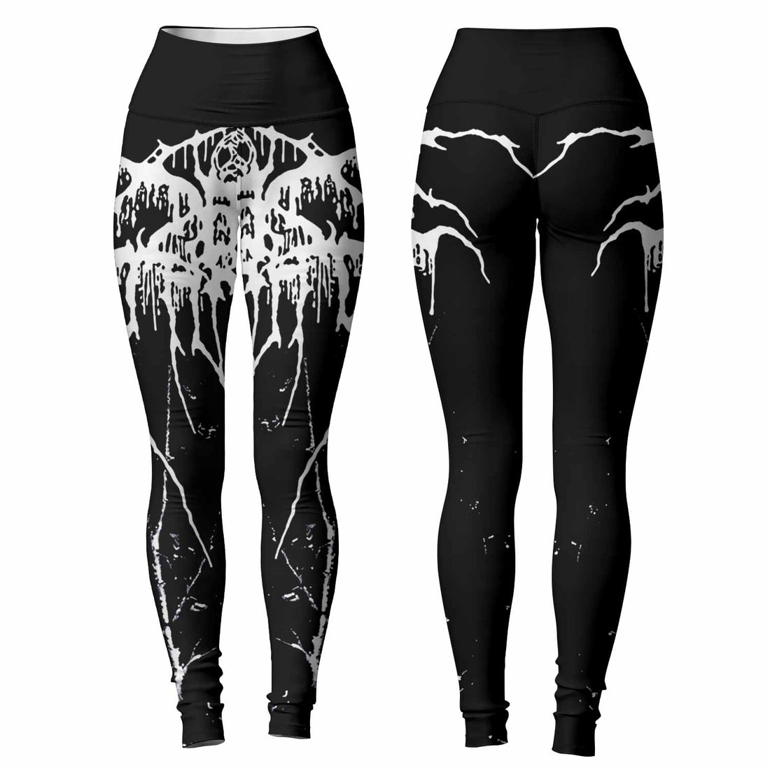 Darkthrone Under a Funeral Moon Women's Leggings - lifestyle view