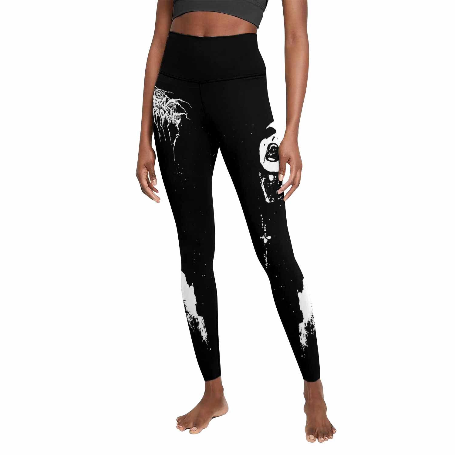Darkthrone Transilvanian Hunger Women's Leggings - front view mockup