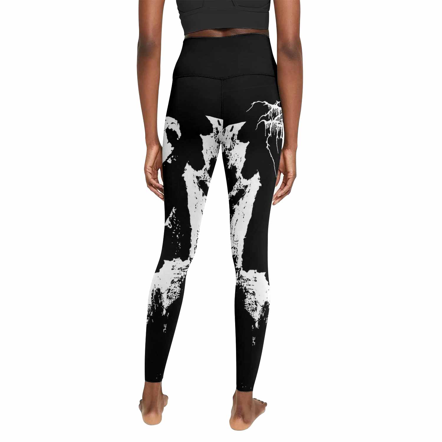 Darkthrone Transilvanian Hunger Women's Leggings - back view mockup