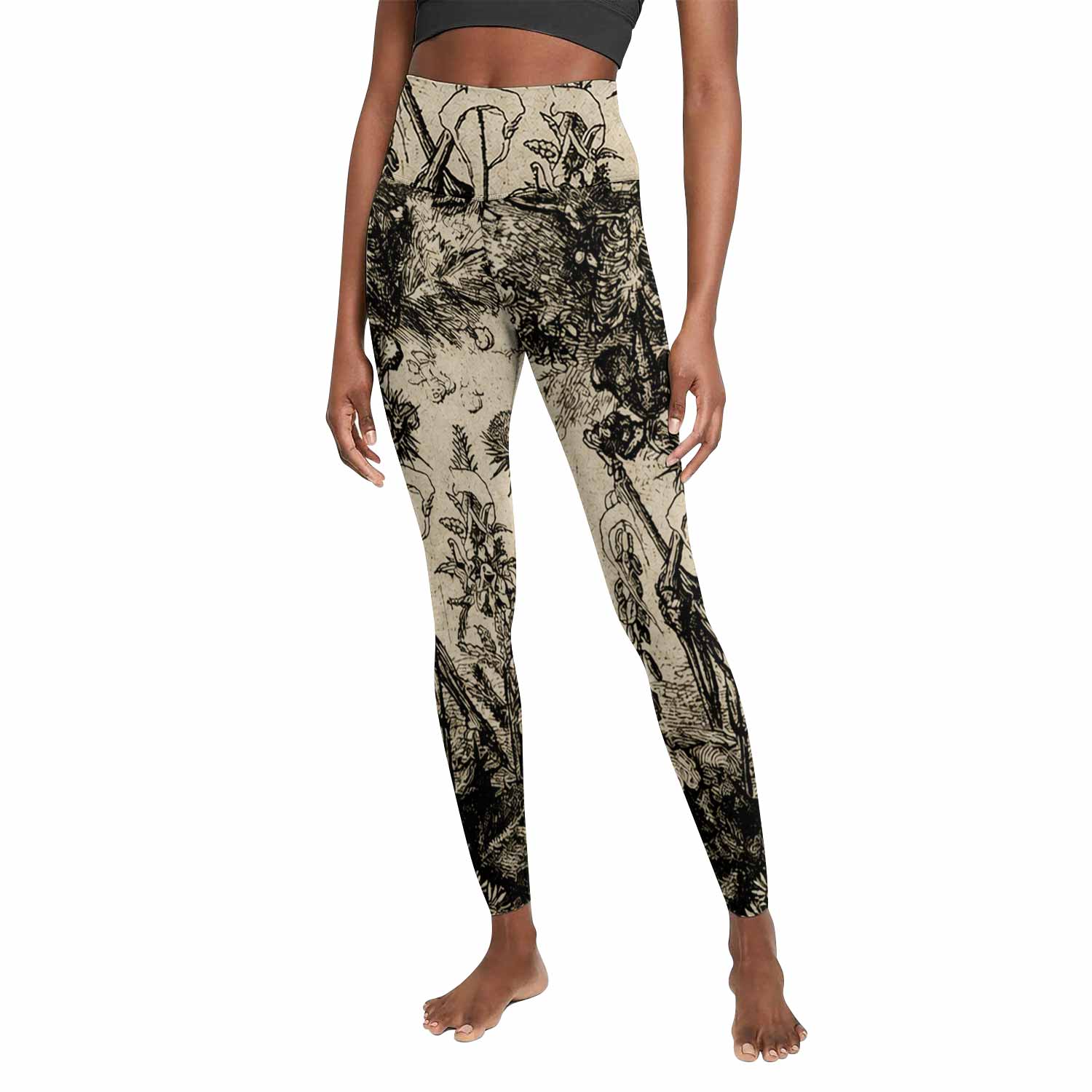 Xasthur To Violate the Oblivious Women's Leggings - front view mockup