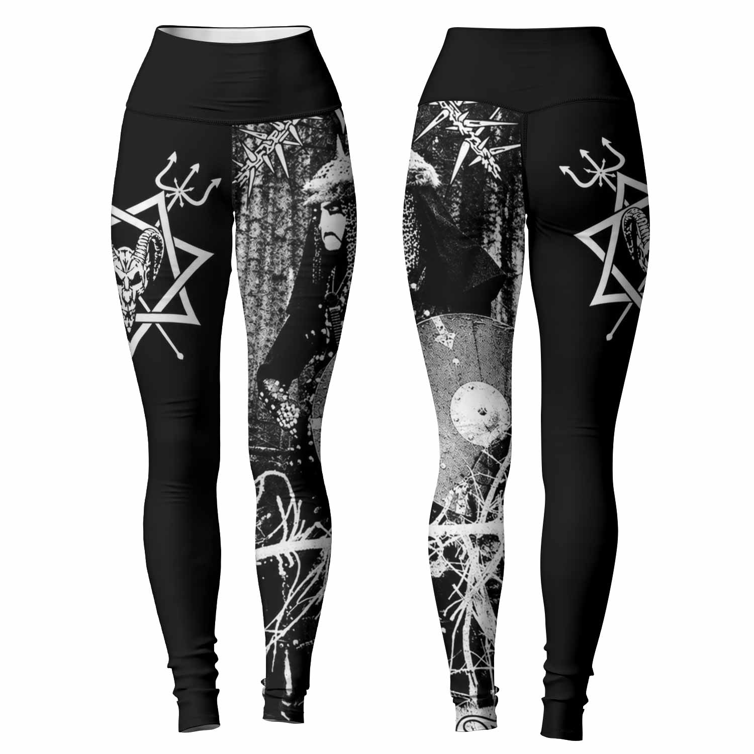 Graveland Thousand Swords Women's Leggings - front and back view