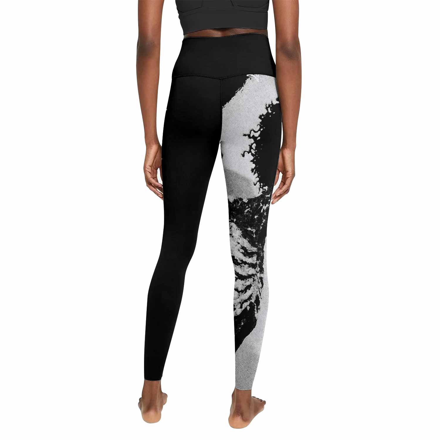 Mayhem Pure Fucking Armageddon Women's Leggings - back view mockup