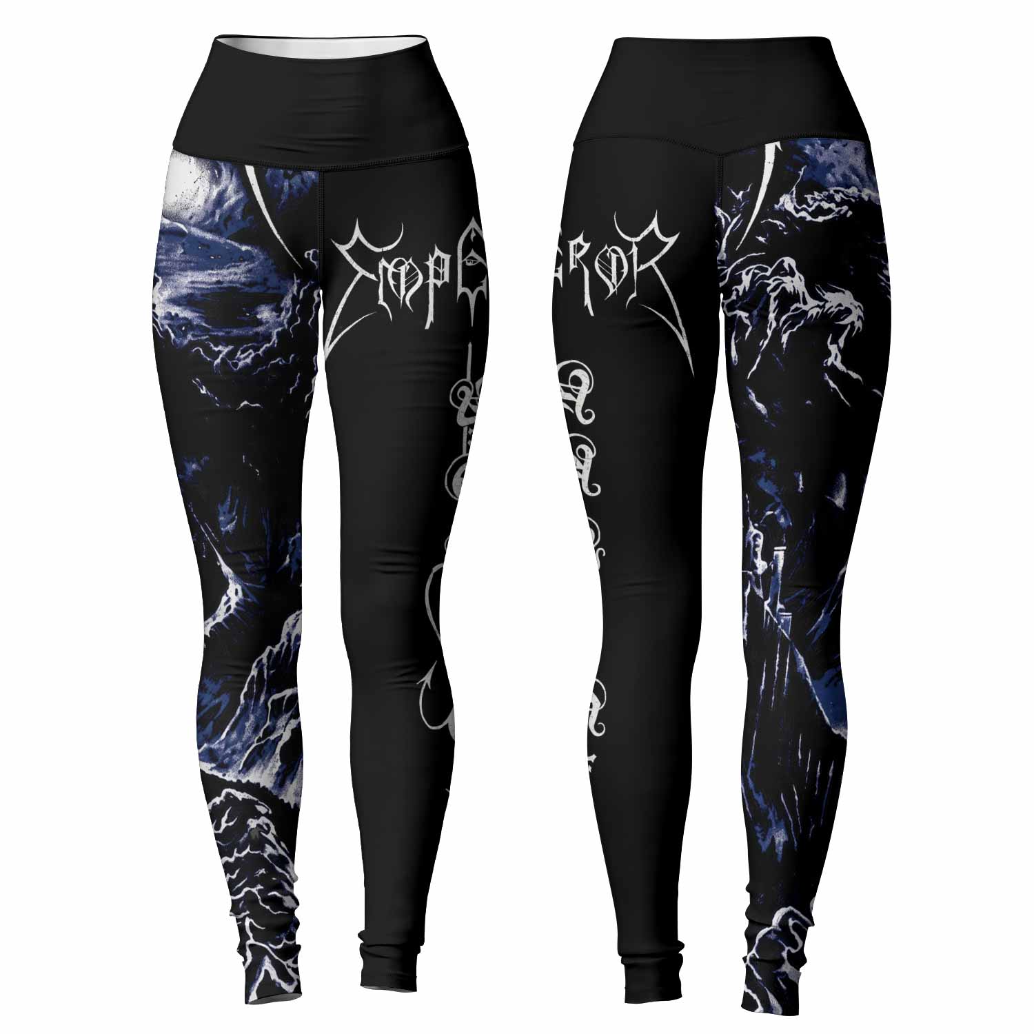 Emperor In the Nightside Eclipse Women's Leggings - front and back view